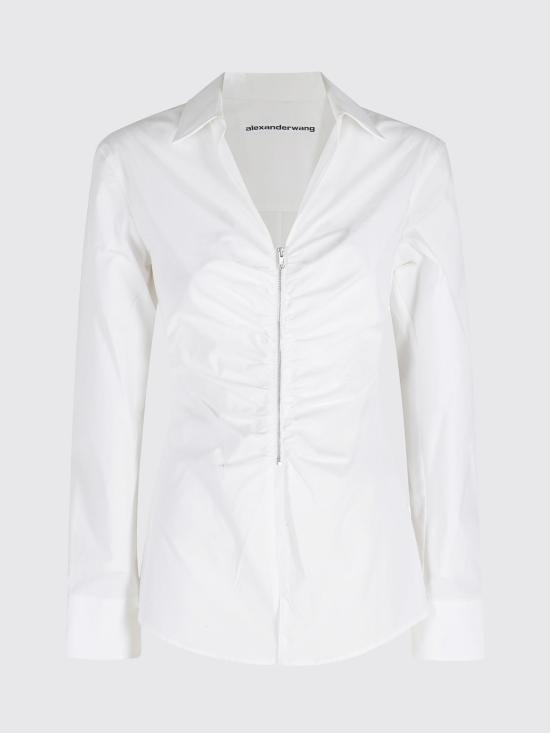 26SS 알렉산더 왕 셔츠 1WC2261304 100 White - ALEXANDER WANG