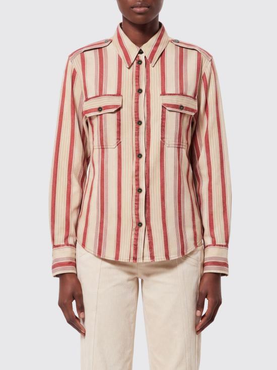 26SS 이자벨마랑에뚜왈 셔츠 CH0299FAD1H03E BERD Multicolor