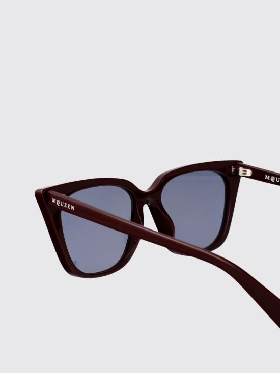 26SS 알렉산더 맥퀸 선글라스 AM0556S 004 Red - ALEXANDER MCQUEEN