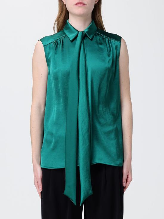 26SS 베르사체 블라우스 10230341A12921 1GQ50 Emerald