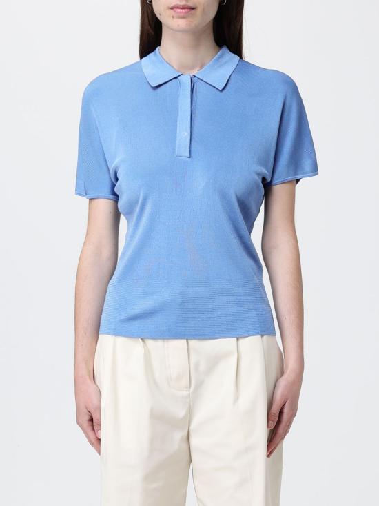 26SS 메이메이즈 폴로 티셔츠 M6PZ62 628 Gnawed Blue