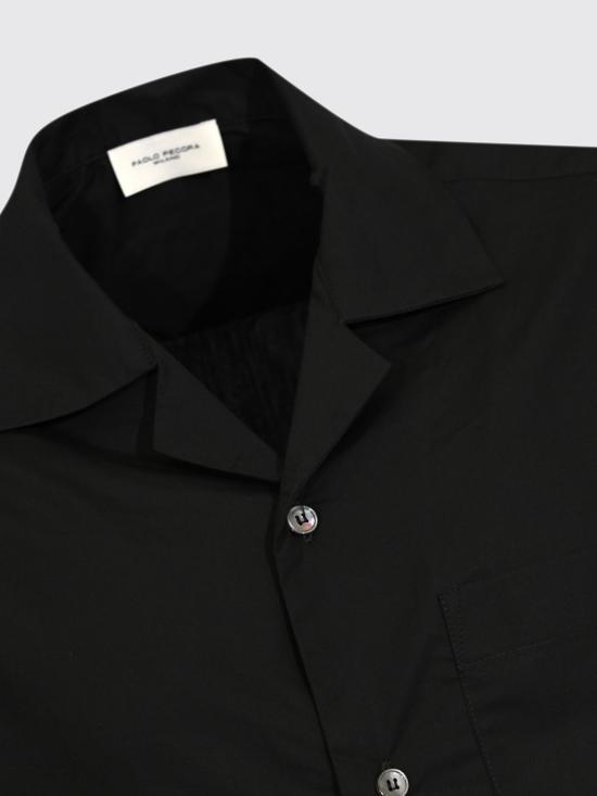 26SS 파올로페코라 셔츠 G0910187 9000 Black - PAOLO PECORA