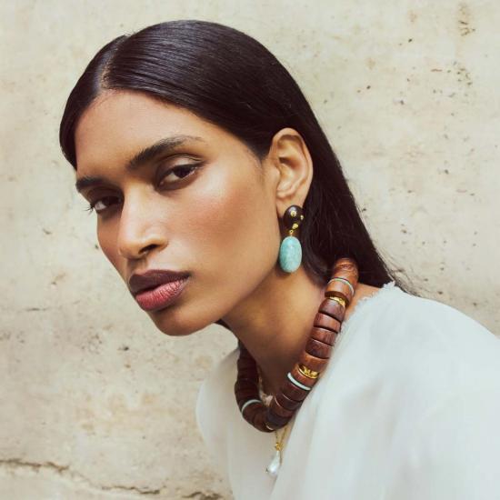  리지 포르투나토 목걸이/팬던트 오아시스 목걸이 골드 - LIZZIE FORTUNATO