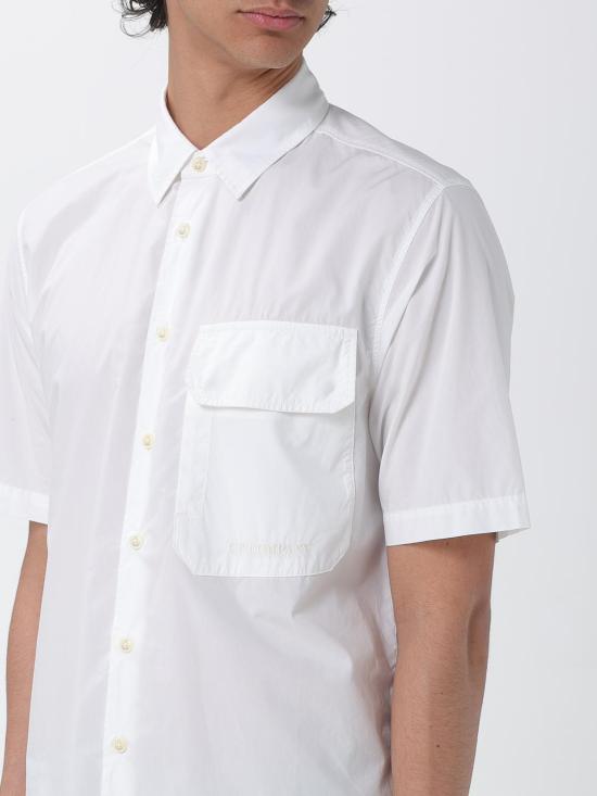 26SS 씨피 컴퍼니 반팔 셔츠 20CMSH231A005328G 103 White - C.P. COMPANY