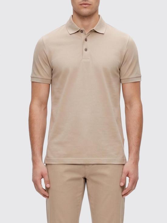 26SS 보스 폴로 티셔츠 50494980 255 Beige