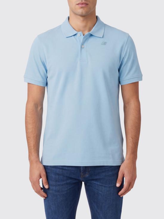 26SS 까웨 폴로 티셔츠 K5127BW D40 Gnawed Blue