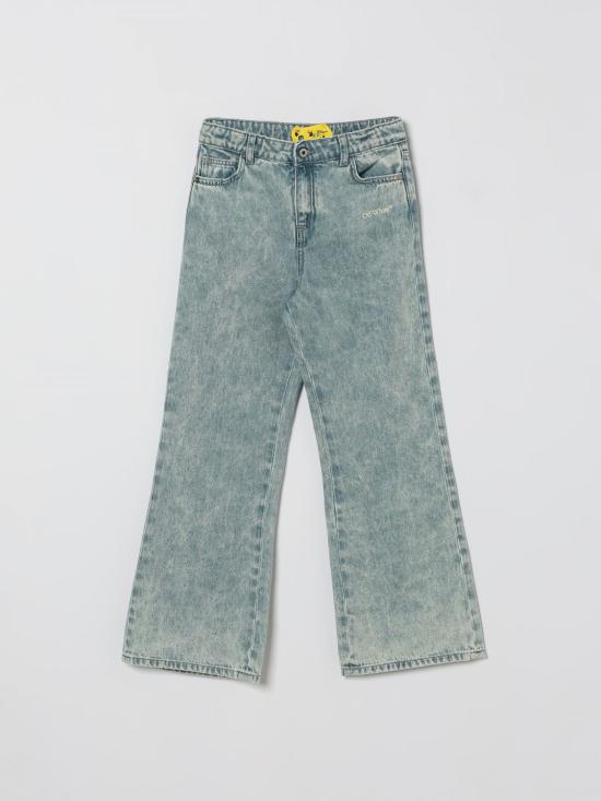 26SS [키즈] 오프화이트 진 44GYB001S26D001 452 Blue