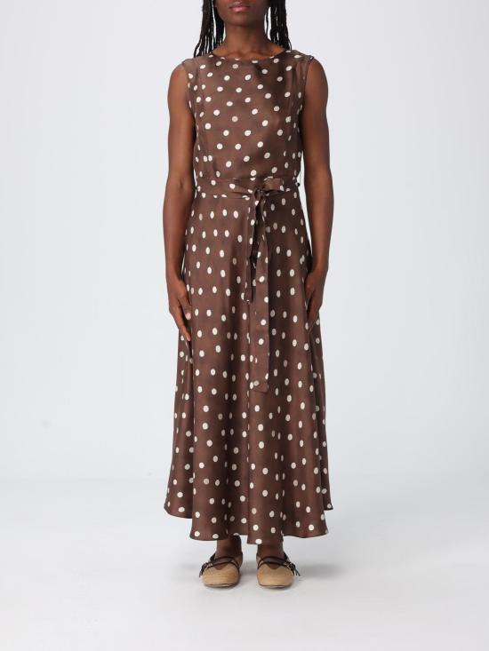 26SS 에스막스마라 롱 원피스 2619221013600 002 Brown
