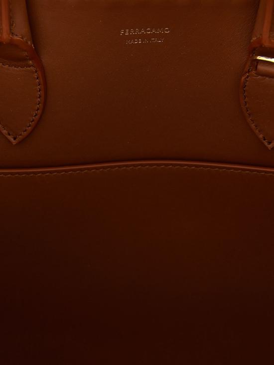 26SS 살바토레 페라가모 토트백 789997 NATURALERST Brown - SALVATORE FERRAGAMO