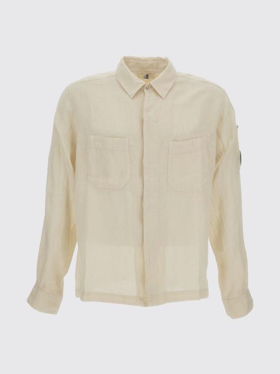 26SS 씨피 컴퍼니 셔츠 20CMSH259A110533G 114 Beige - C.P. COMPANY