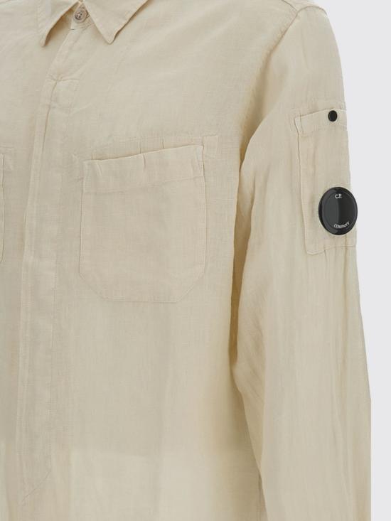 26SS 씨피 컴퍼니 셔츠 20CMSH259A110533G 114 Beige - C.P. COMPANY