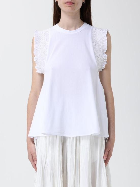 26SS 메이메이즈 탑 M6ECC0 791 White