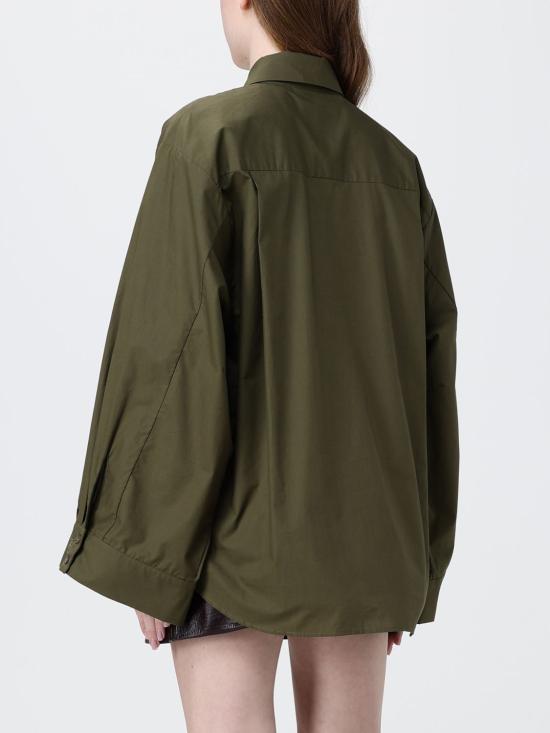 26SS 더프랭키샵 셔츠 TILACHFS214404OL IVE Green - THE FRANKIE SHOP