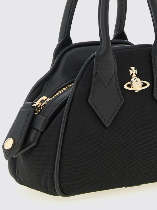 26SS 비비안웨스트우드 미니 야스민 백 5C010005WW01F4 N401 Black - VIVIENNE WESTWOOD