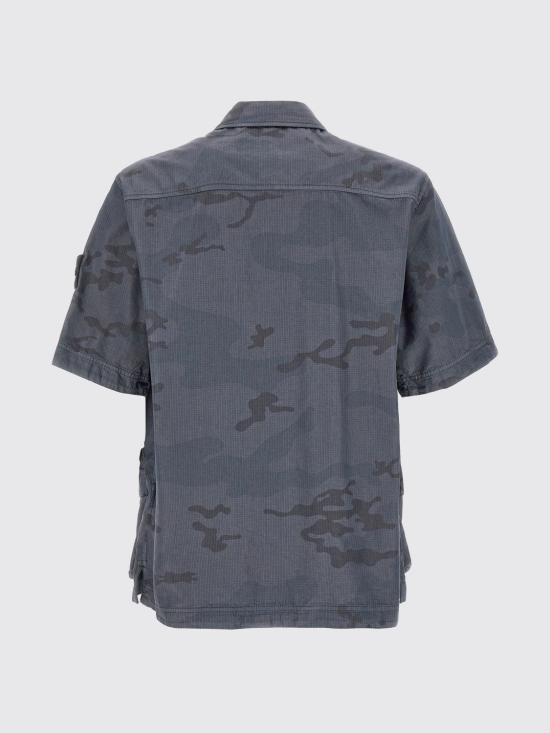 26SS 스톤 아일랜드 반팔 셔츠 1100024S00E9 V002D Blue - STONE ISLAND