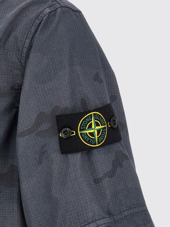 26SS 스톤 아일랜드 반팔 셔츠 1100024S00E9 V002D Blue - STONE ISLAND
