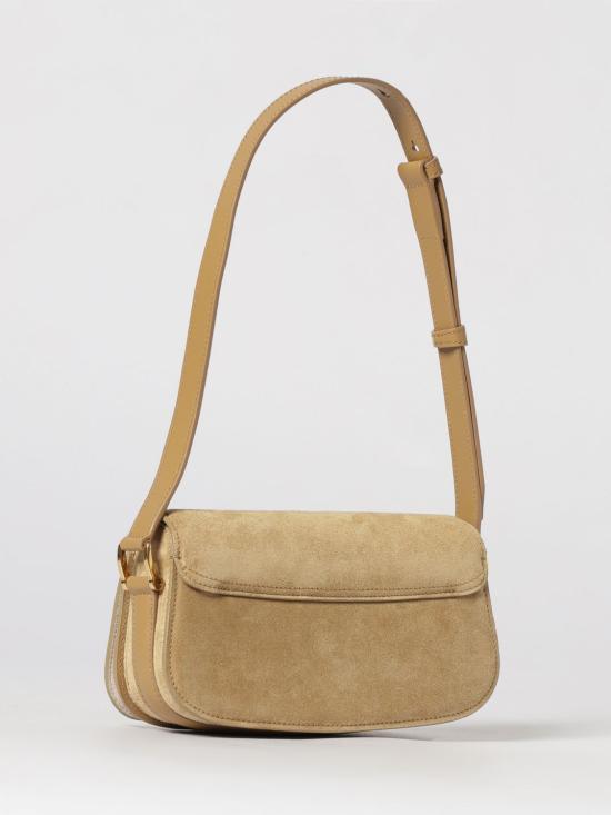 26SS 아미 카우 레더 숄더 파리 백 ULL719AL0166A 086 Beige - AMI