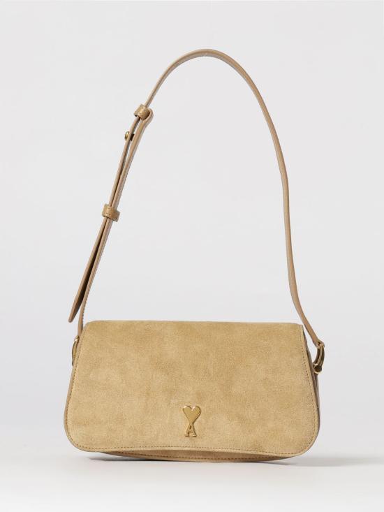 26SS 아미 카우 레더 숄더 파리 백 ULL719AL0166A 086 Beige