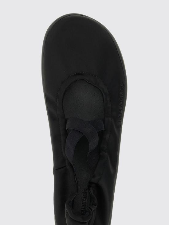 26SS 발렌시아가 플랫 슈즈 853993W2H8L 1010 Black - BALENCIAGA