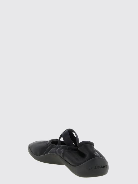 26SS 발렌시아가 플랫 슈즈 853993W2H8L 1010 Black - BALENCIAGA