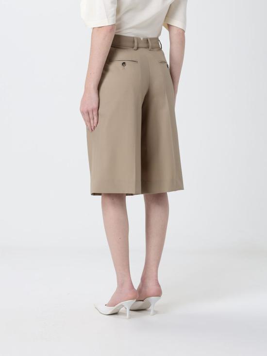 26SS 아미 뉴 울 로우 웨이스트 와이드 버뮤다 쇼츠 FSO827WV0194A 036 Beige - AMI