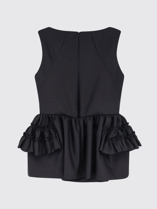 26SS 드리스 반 노튼 탑 0107073305 900 Black - DRIES VAN NOTEN