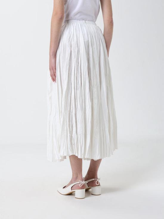 26SS 메이메이즈 롱 스커트 M6PAE1 111 White - MEIMEIJ