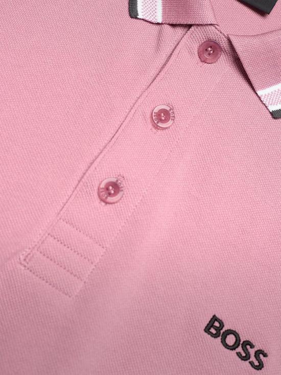 26SS 보스 폴로 티셔츠 50469055 686 Pink - BOSS