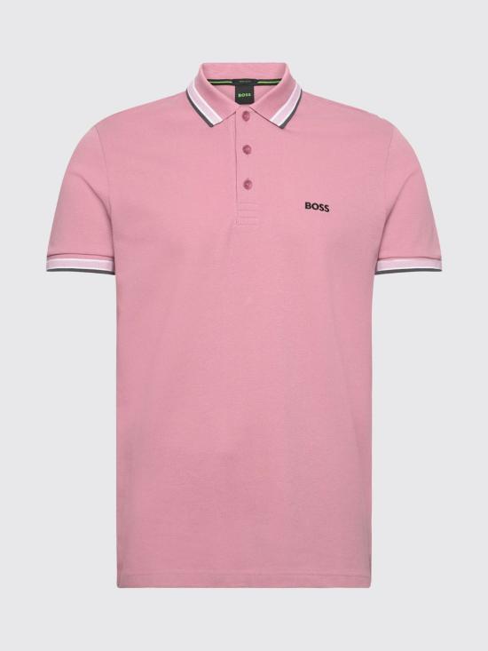 26SS 보스 폴로 티셔츠 50469055 686 Pink - BOSS