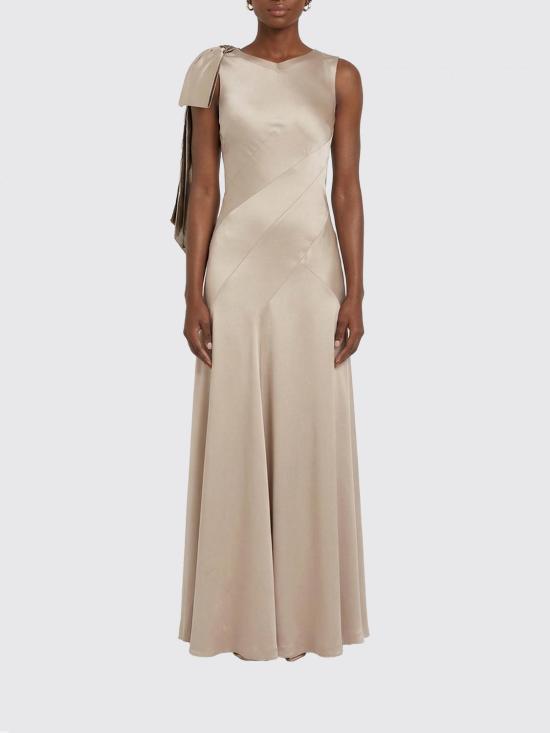 26SS 마르지엘라 바이어스 컷 이브닝 가운 S51DG0004S49465 806 Beige