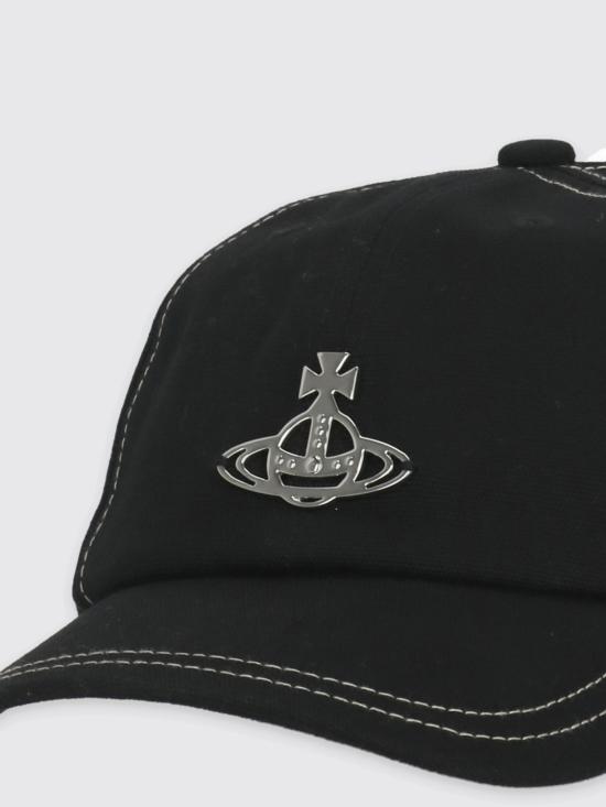 26SS 비비안웨스트우드 모자 81020026W01BR N402 Black - VIVIENNE WESTWOOD