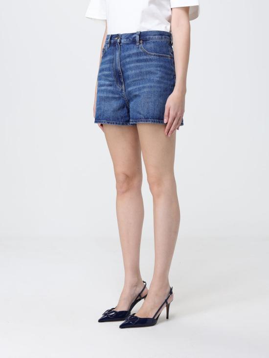 26SS 발렌티노 가라바니 숏팬츠 BDD28S9Y8 558 Denim - VALENTINO GARAVANI