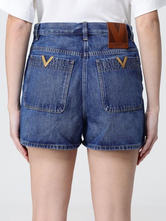 26SS 발렌티노 가라바니 숏팬츠 BDD28S9Y8 558 Denim - VALENTINO GARAVANI