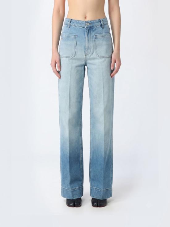 26SS 빅토리아 베컴 데님 팬츠 1126DJE007252CR 8803 Blue