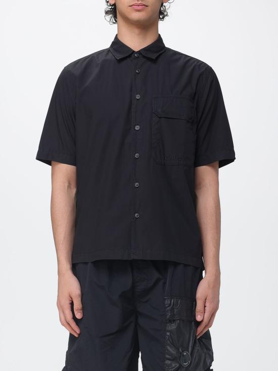 26SS 씨피 컴퍼니 반팔 셔츠 20CMSH231A005328G 999 Black