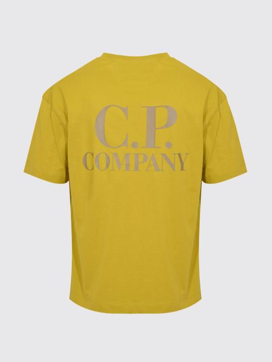 26SS 씨피 컴퍼니 30/1 저지 숏슬리브 로고 티셔츠 20CMTS086A005100W 246 Charcoal - C.P. COMPANY