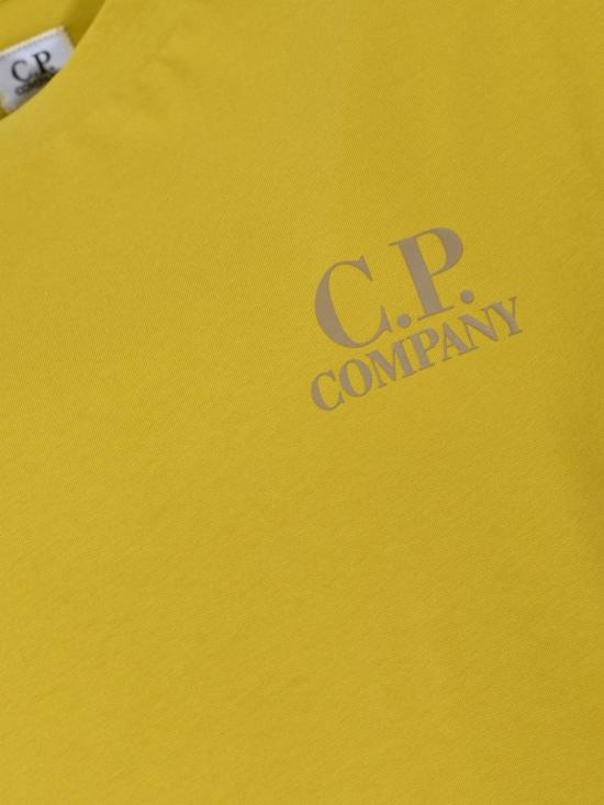 26SS 씨피 컴퍼니 30/1 저지 숏슬리브 로고 티셔츠 20CMTS086A005100W 246 Charcoal - C.P. COMPANY