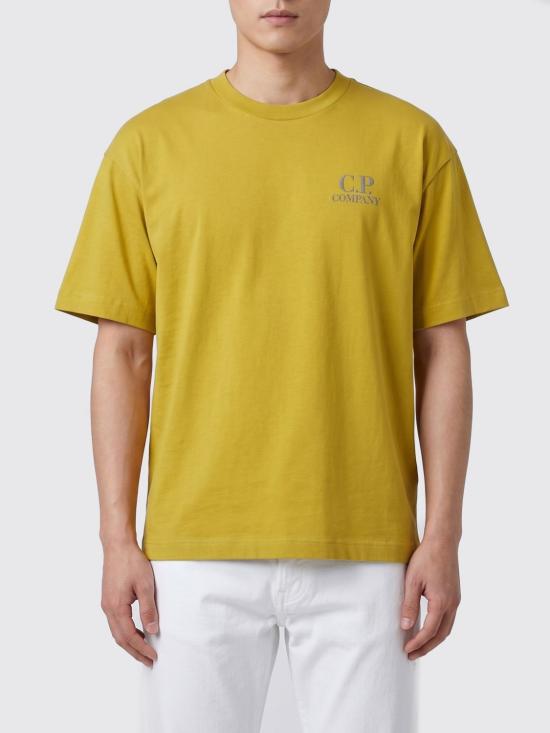 26SS 씨피 컴퍼니 30/1 저지 숏슬리브 로고 티셔츠 20CMTS086A005100W 246 Charcoal