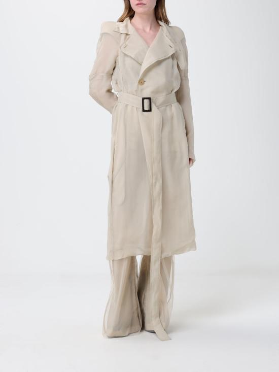 26SS 릭 오웬스 코트 RO01F6953S1 38 Beige - RICK OWENS
