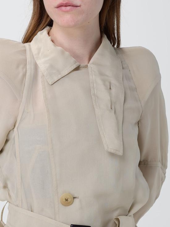 26SS 릭 오웬스 코트 RO01F6953S1 38 Beige - RICK OWENS