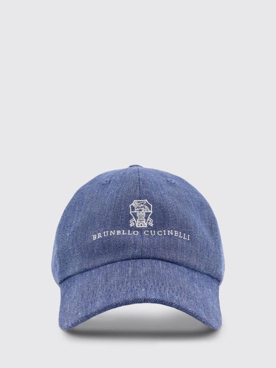 26SS 브루넬로 쿠치넬리 모자 MZ4089850 CRS21 Denim