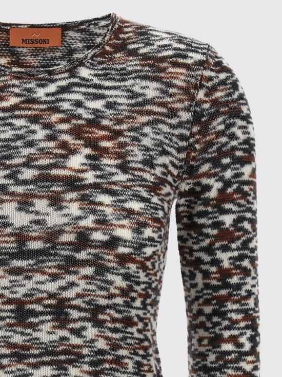 25FW 미소니 스웨터 DS25WN0LBK01C9 FM13X Multicolor - MISSONI