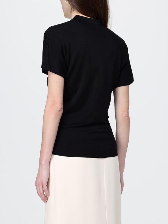 26SS 메이메이즈 폴로 티셔츠 M6PZ62 100 Black - MEIMEIJ