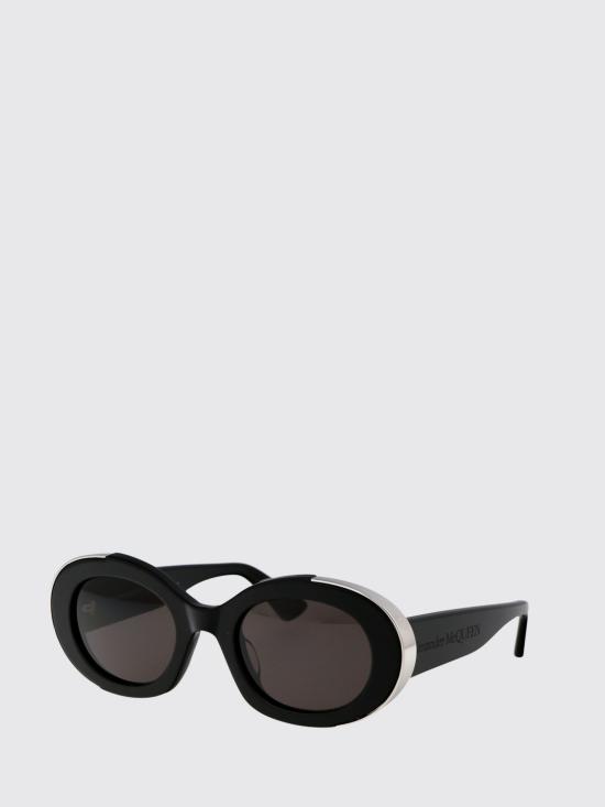 26SS 알렉산더 맥퀸 선글라스 AM0445S 001 Black