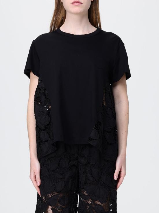 26SS 메이메이즈 반팔 티셔츠 M6EAC3 100 Black