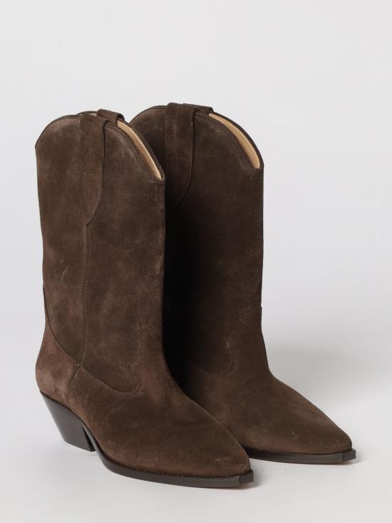 26SS 이자벨마랑 두에르토 레더 카우보이 부츠 BO0003FAA1A03S 50CL Brown - ISABEL MARANT