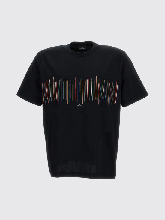 26SS 폴 스미스 반팔 티셔츠 M2R220XVP5754 79 Black - PAUL SMITH