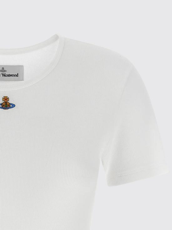 26SS 비비안웨스트우드 탑 1G010012J009C A401 White - VIVIENNE WESTWOOD