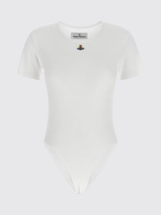 26SS 비비안웨스트우드 탑 1G010012J009C A401 White - VIVIENNE WESTWOOD