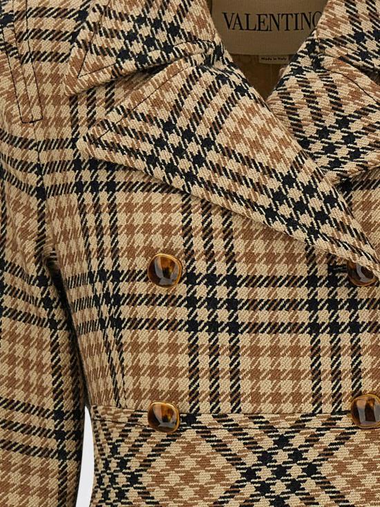 25FW 발렌티노 가라바니 자켓 7B0CA7Z09RA Z5F Brown - VALENTINO GARAVANI